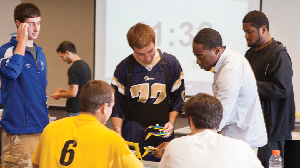 Operations Management students at UD Operations Management students at UD